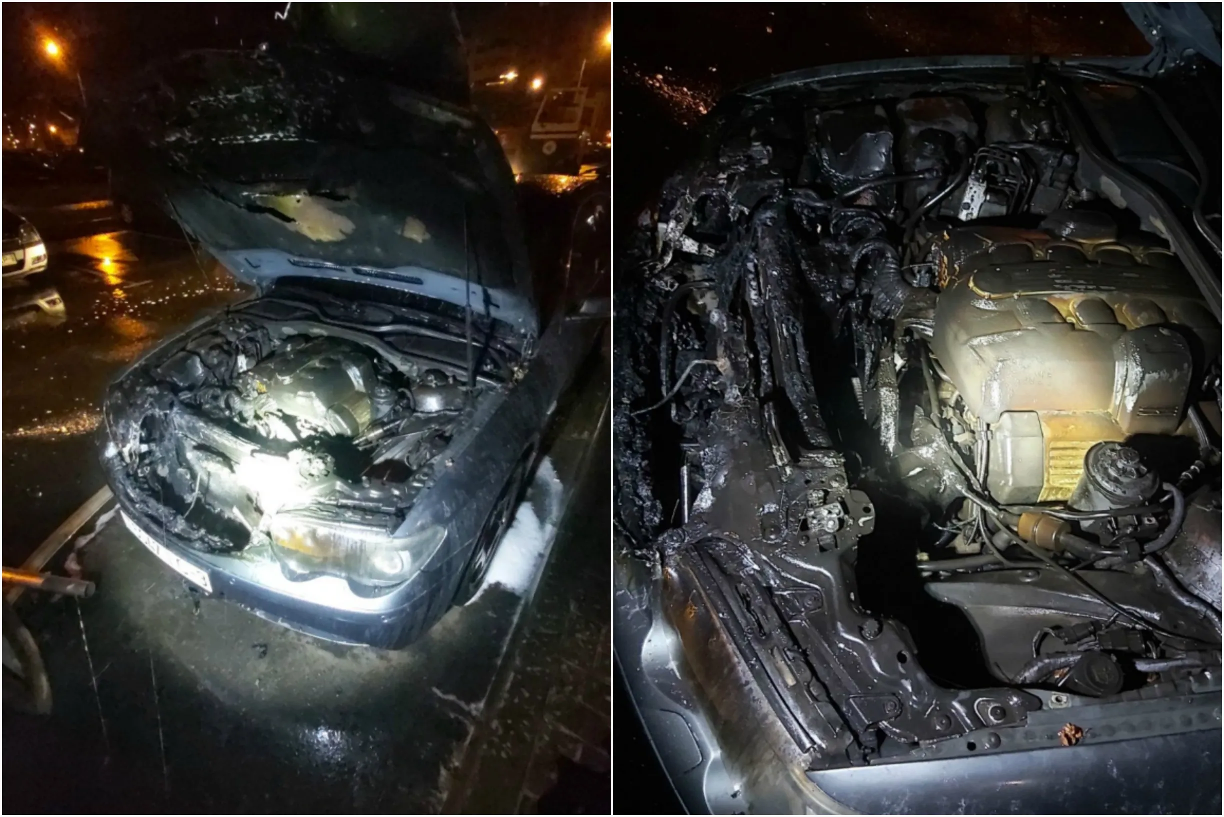 В Гомеле из-за поджога сгорел автомобиль